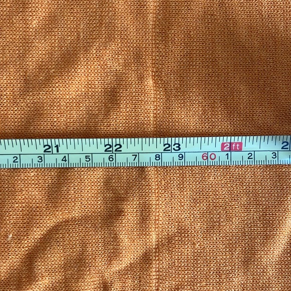 NEW Zara linen cover-up kaftan orange mango XS-S Extra-Small/Small - Picture 10 of 15
